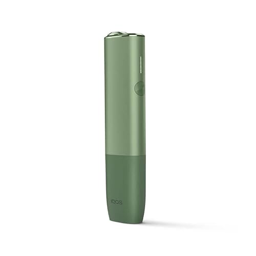 IQOS ILUMA ONE - Dispositivo para Calentar Tabaco, Todo en Uno, Diseño Compacto, Sin Humo, Olor, Ceniza o Residuos, Tecnología Smartcore Induction System - Color Verde
