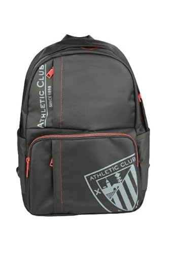 Athletic Club Bilbao Mochila para portátil Producto Oficial con adaptador para troley, color negro